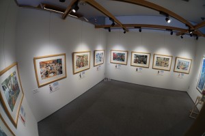 原画展の様子