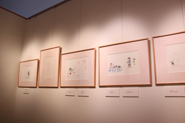 展示の様子の写真