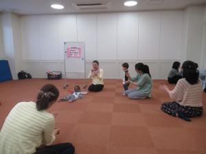 イベント中の楽しそうな様子の写真