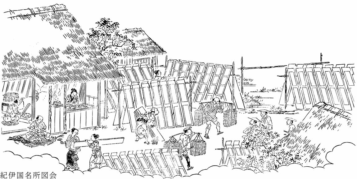 紀伊国名所図会の絵