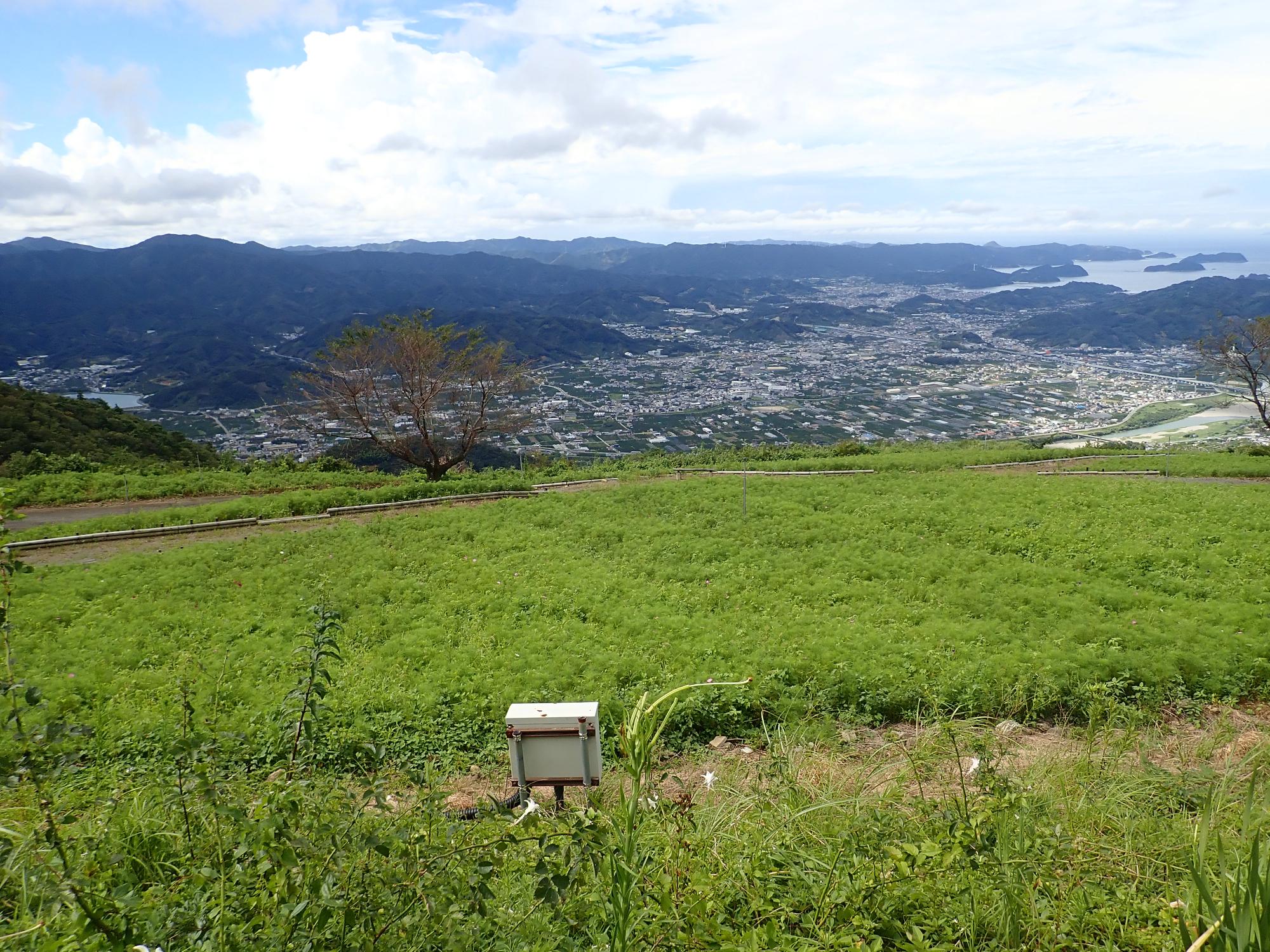 風の館前