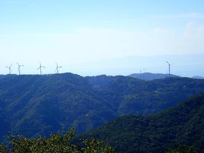 コスモスパークから望む風景