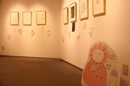 にゅうしちゃん原画展写真2