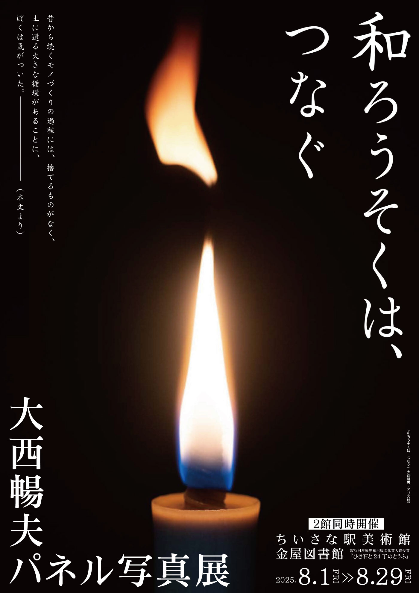 大西暢夫パネル写真展＿表