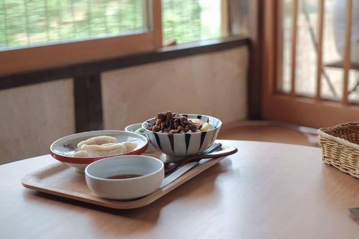 カフェいのくち30番地の魯肉飯ランチの写真